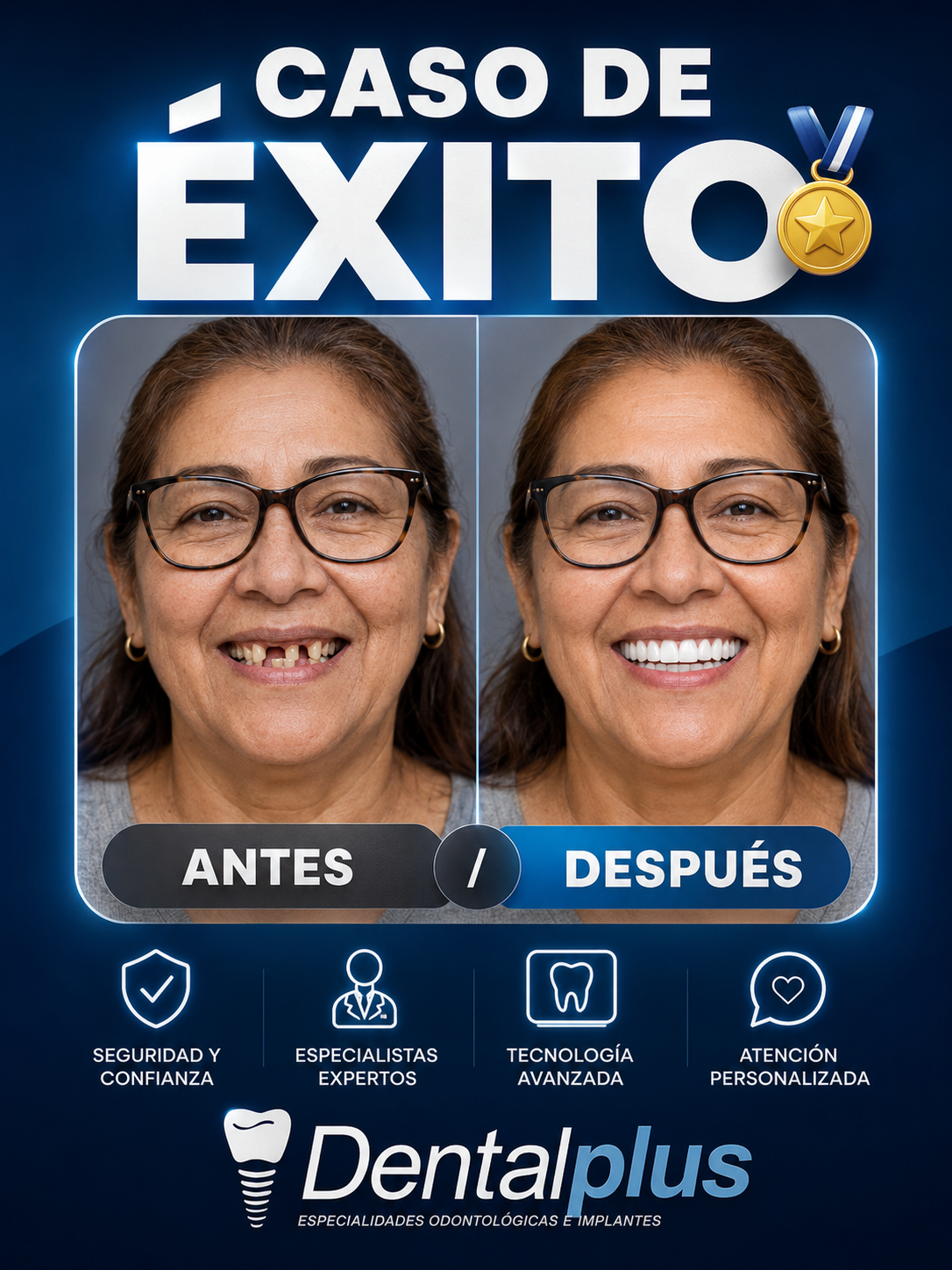 Caso de éxito — Dentalplus
