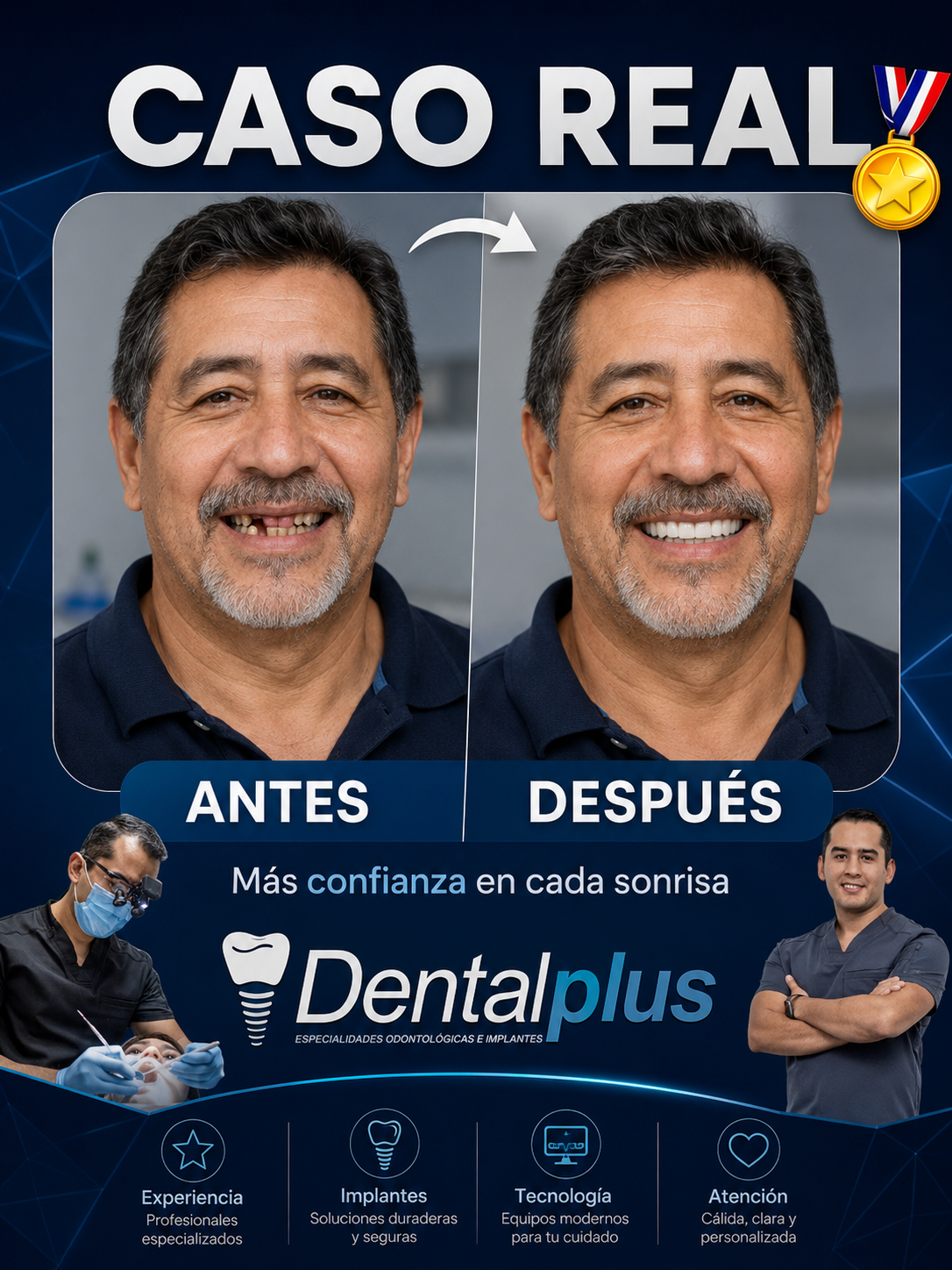 Caso real — Dentalplus